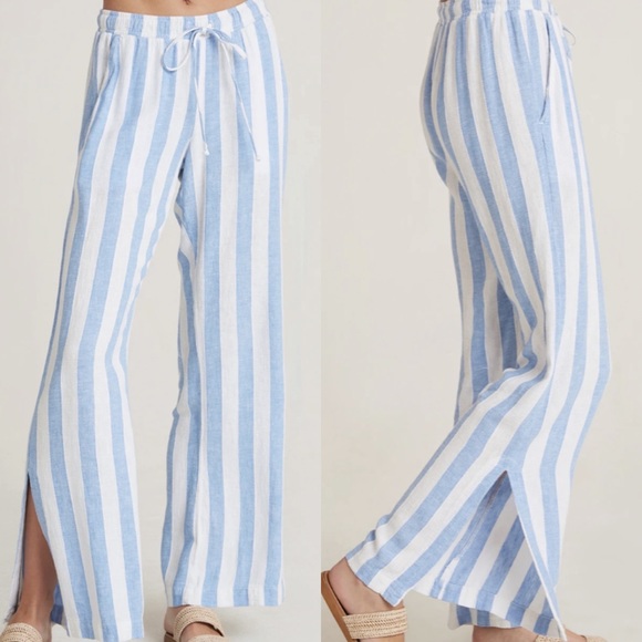 Bella Dahl Pants - NWT Bella Dahl Side Slit Wide Leg Pant